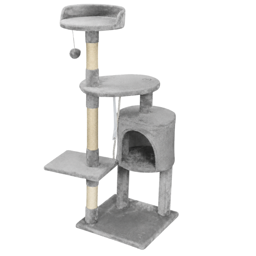 Cat Tree Tower 112cm Multi-Level Scratching Post with Condo