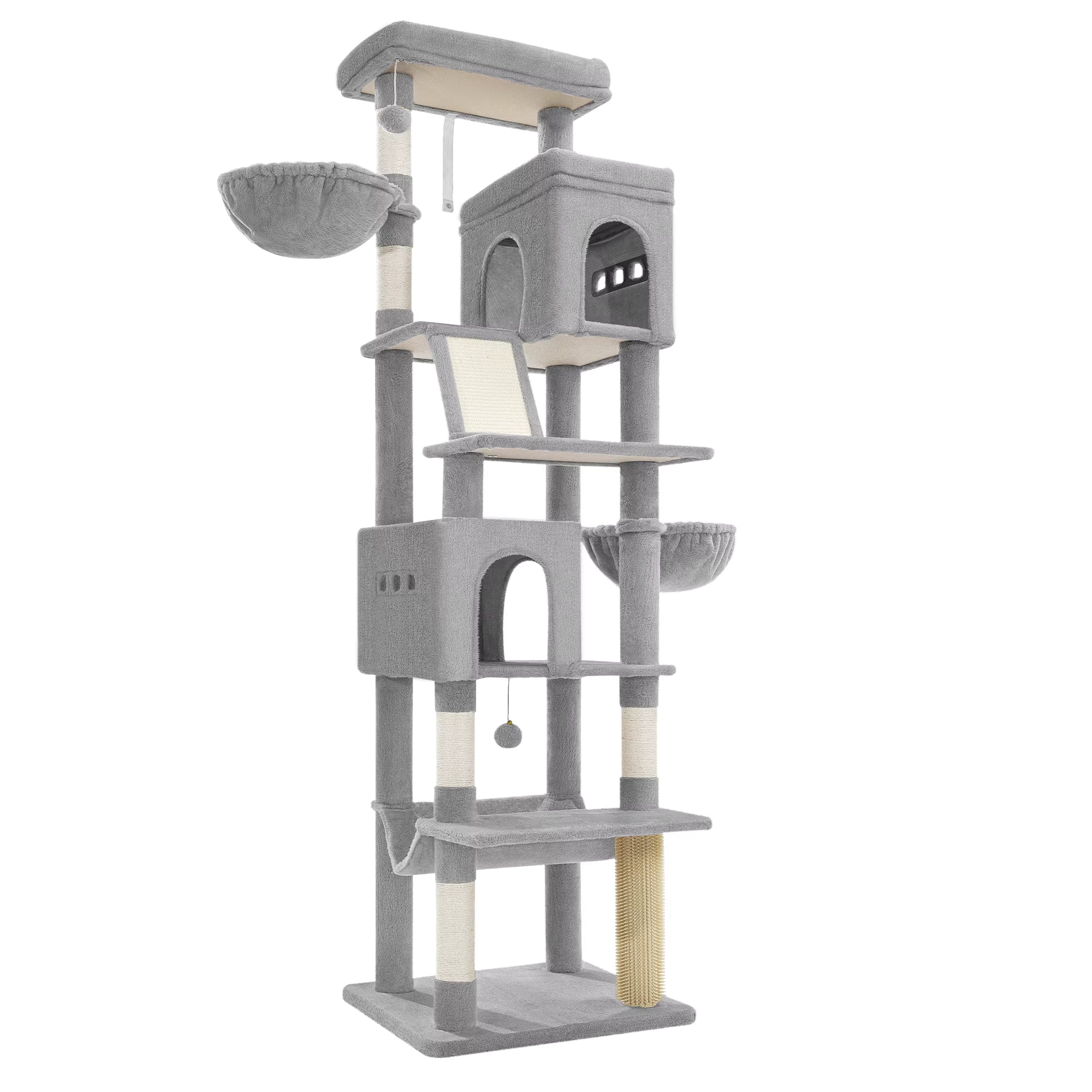 Cat Tree Tower 213cm Large Multi-Level for up to 7 Cats