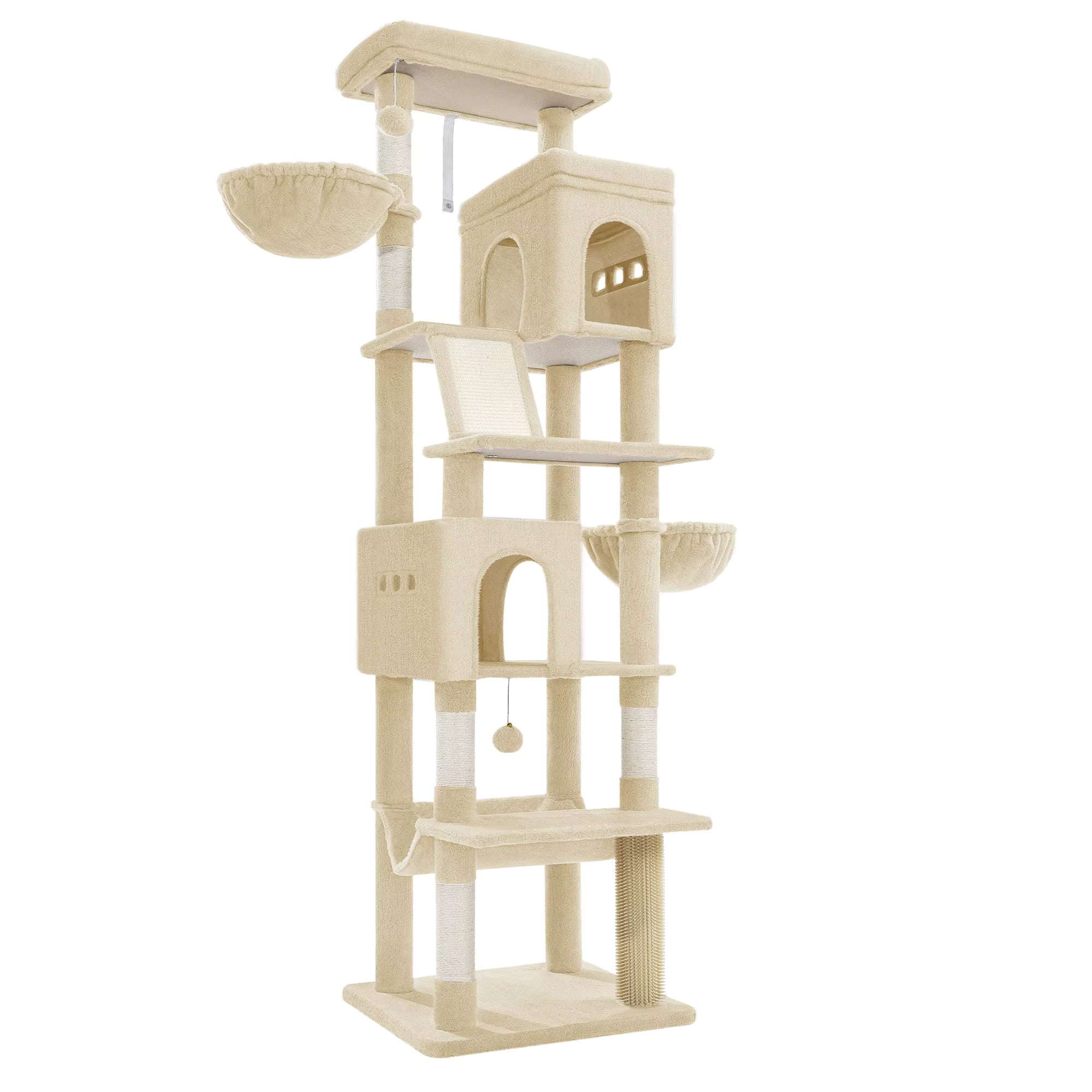 Cat Tree Tower 213cm Large Multi-Level for up to 7 Cats